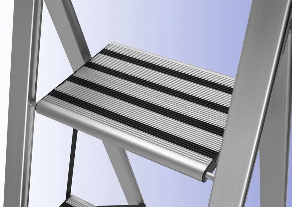 Aluminiowa drabina, 4-stopniowa, WENKO