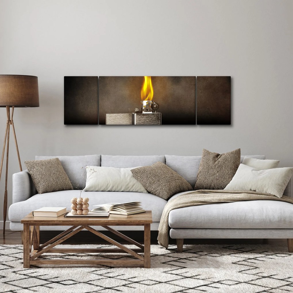 Obraz zapalniczki (170x50 cm)