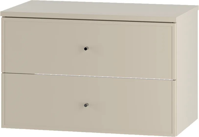 Kaszmirowy Zestaw do Łazienki 80cm Szafka z Blatem Marco