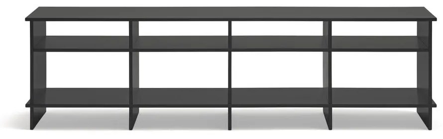 Czarna szafka pod TV 180x50x40 cm Inari – Teulat