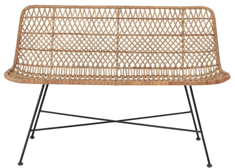 Sofa w naturalnym kolorze 120 cm Hallie − Bloomingville