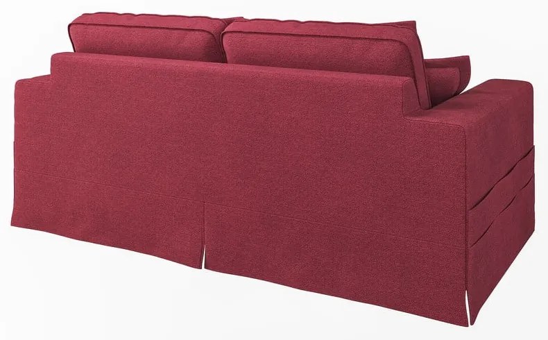 Czerwona sofa 196 cm Nora – Ropez