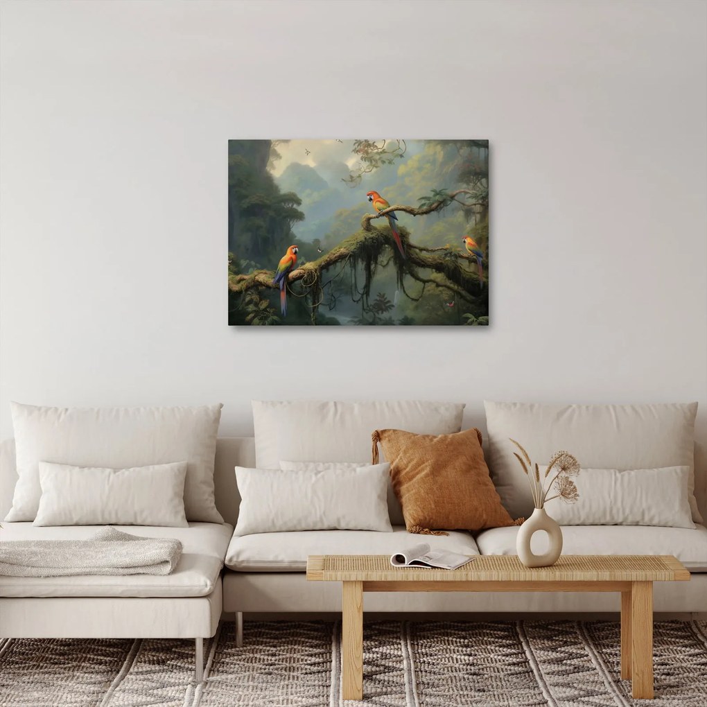 Obraz - Las tropikalny (70x50 cm)