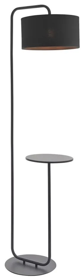 Endon 92301 - Lampa stojąca LANDIS 1xE27/10W/230V czarna