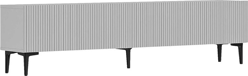 Stojak pod TV – 180 cm x 45 cm x 31,4 cm – Biały – MDF
