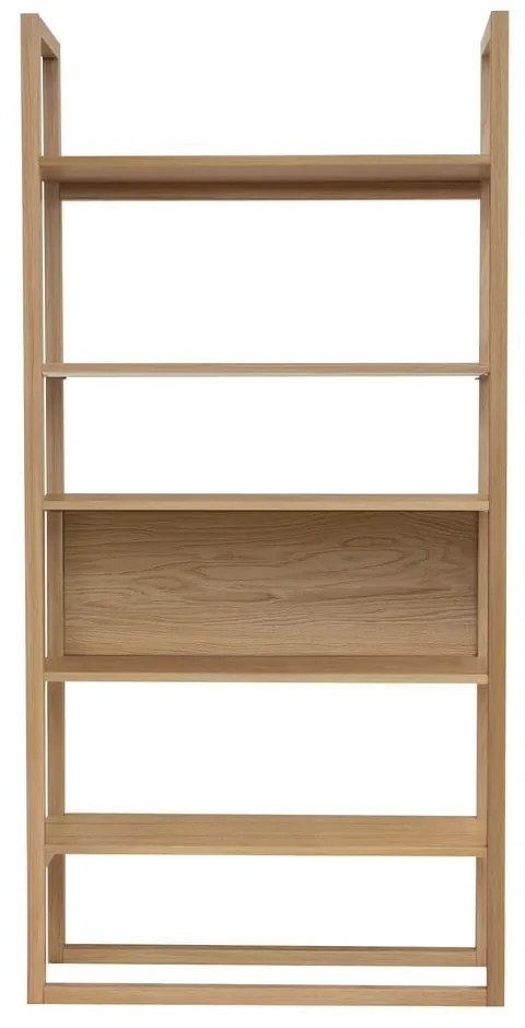Regał w dekorze dębu 90x185 cm Newest – Woodman