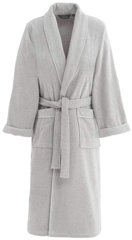 Męski szlafrok LORD + ręczniki + pudełko S Niebieski