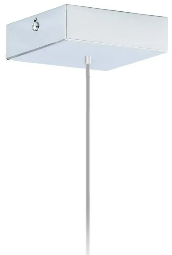 Regulowana lampa wisząca ze stalowym stelażem - M7-D97