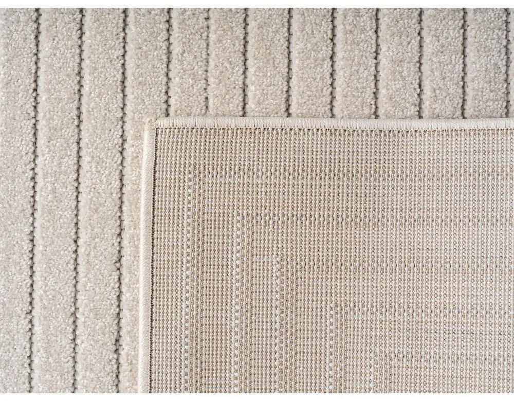 Kremowy okrągły dywan odpowiedni na zewnątrz ø 80 cm Nova 1202 – Ayyildiz Carpets