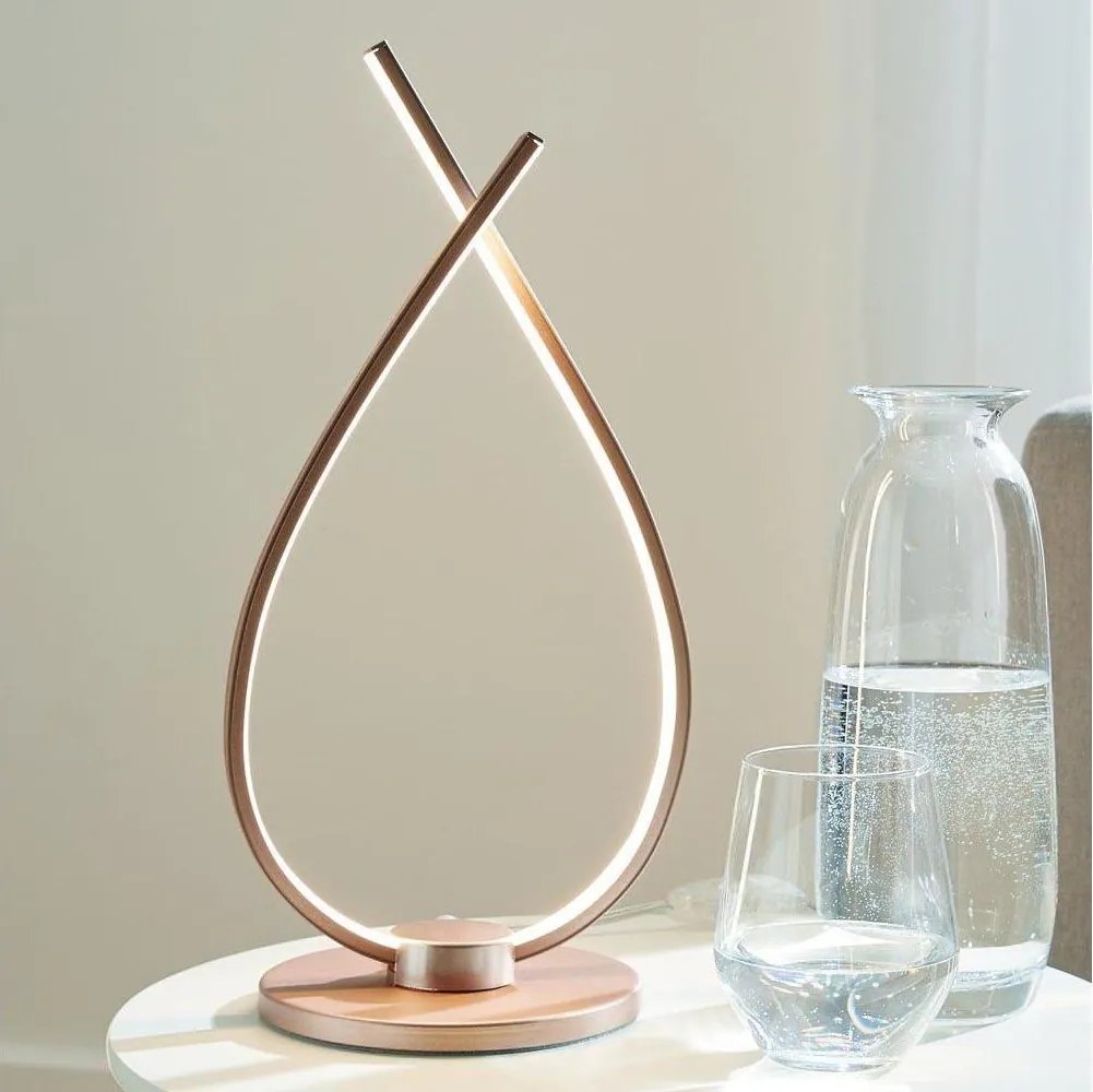 Eglo 97364 - Lampka biurkowa LED PALOZZA LED/14W/230V