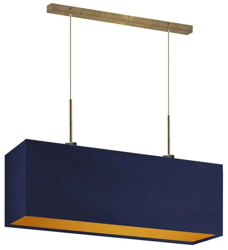 Lampa wisząca do jadalni na złotym stelażu - EX411-Davo - 5 kolorów