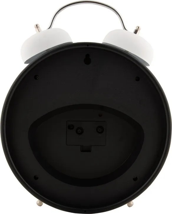 Karlsson 6019WH designerski zegar stołowy/budzik biały, śr. 30 cm