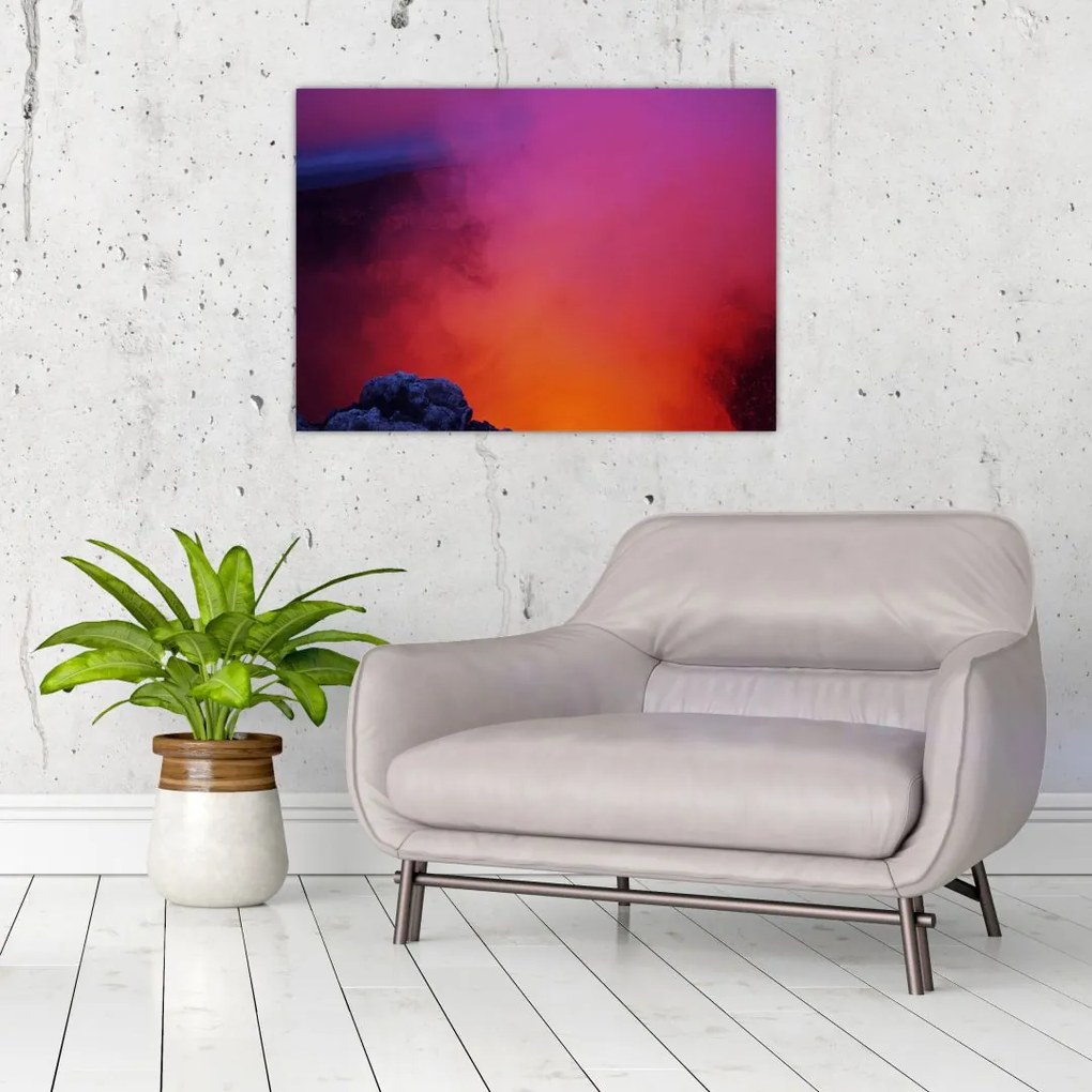 Obraz - wulkan (70x50 cm)