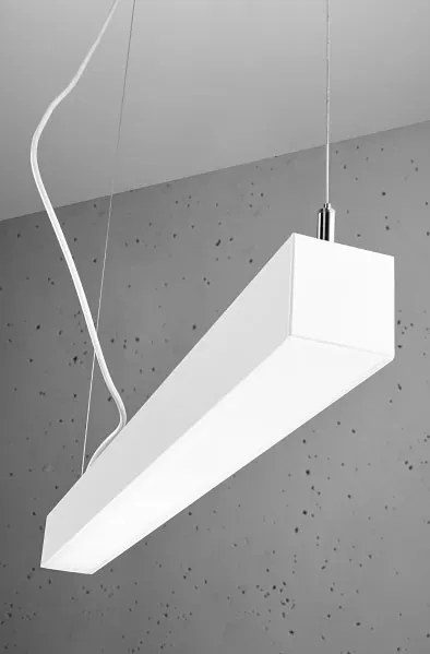 Biała lampa wisząca LED z regulacją 3000 K - 3X EX617 L0-D70