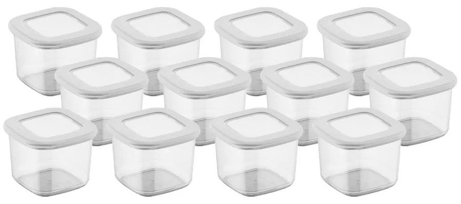 Pojemniki na żywność 12 szt. na żywność Fresco – Hermia