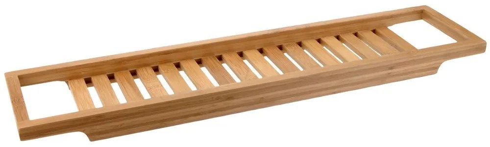 Półka łazienkowa na wannę BAMBOO SPA, długość 64 cm