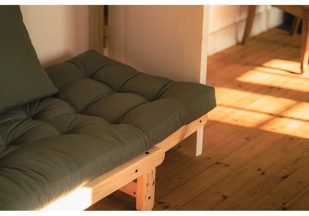 Sofa rozkładana Karup Design Beat Natural Clear/Grey