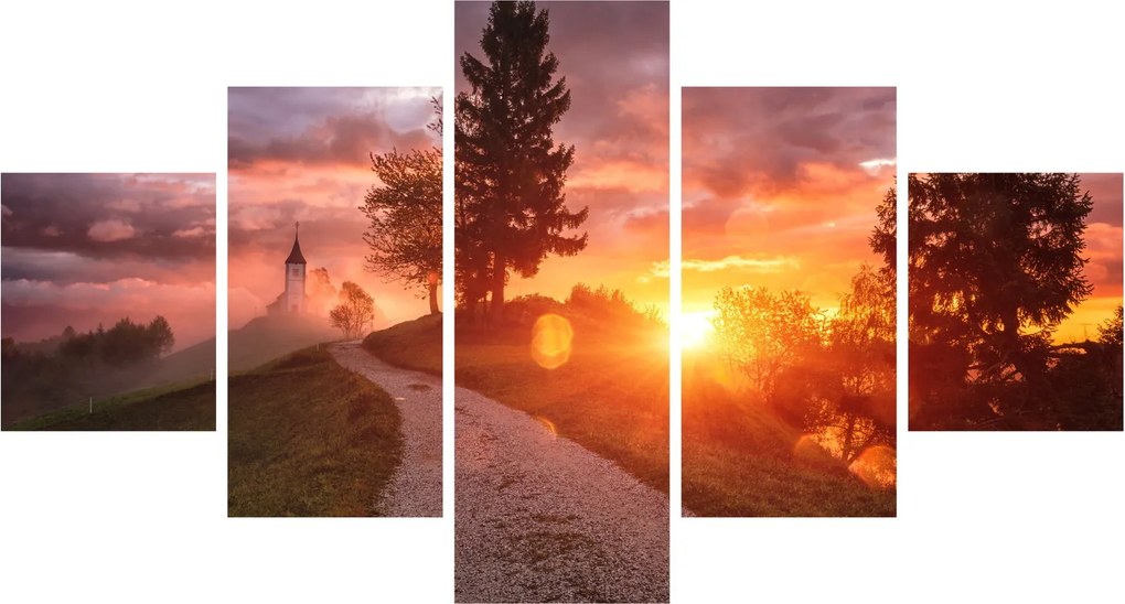 Obraz - Jamnik, Słowenia (125x70 cm)