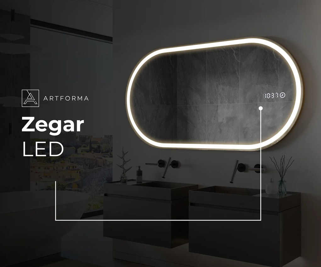 Lustro Łazienkowe Podświetlane L230