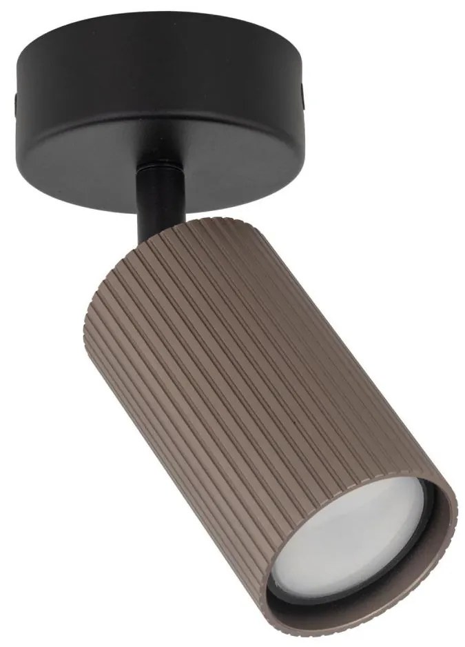Oprawa punktowa TUNE 1xGU10/10W/230V czarna/brązowa