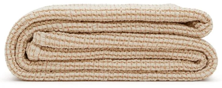 Beżowa bawełniana narzuta 240x260 cm Senara – Kave Home