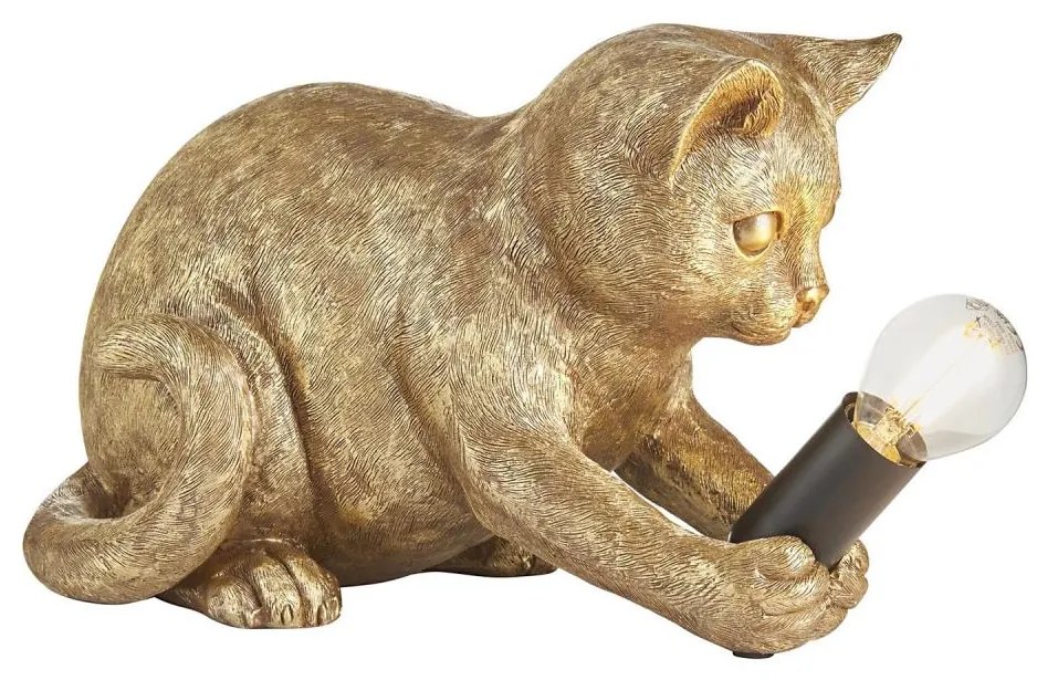 Endon 107389 - Lampa stołowa KITTEN 1xE14/7W/230V złota