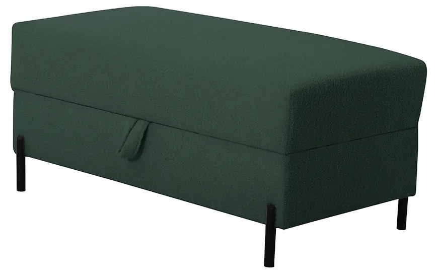 Podnóżek Tymon 100 × 50 cm Turkusowy