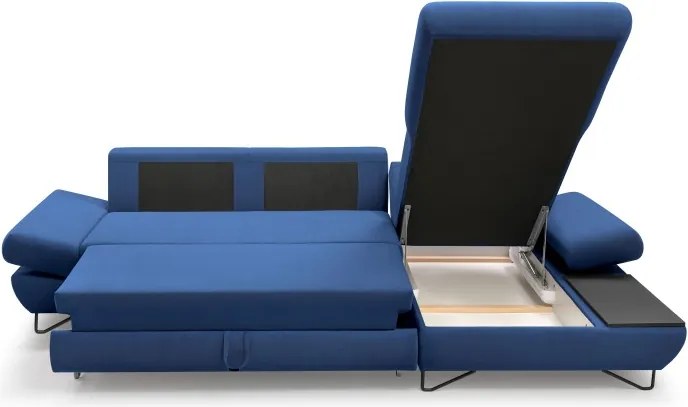 Narożnik LOFT z funkcją spania Regulowane zagłówki i podłokietniki Prawa strona Mono 241