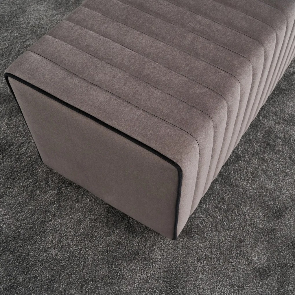 Taboret Mabel Pufa Mink