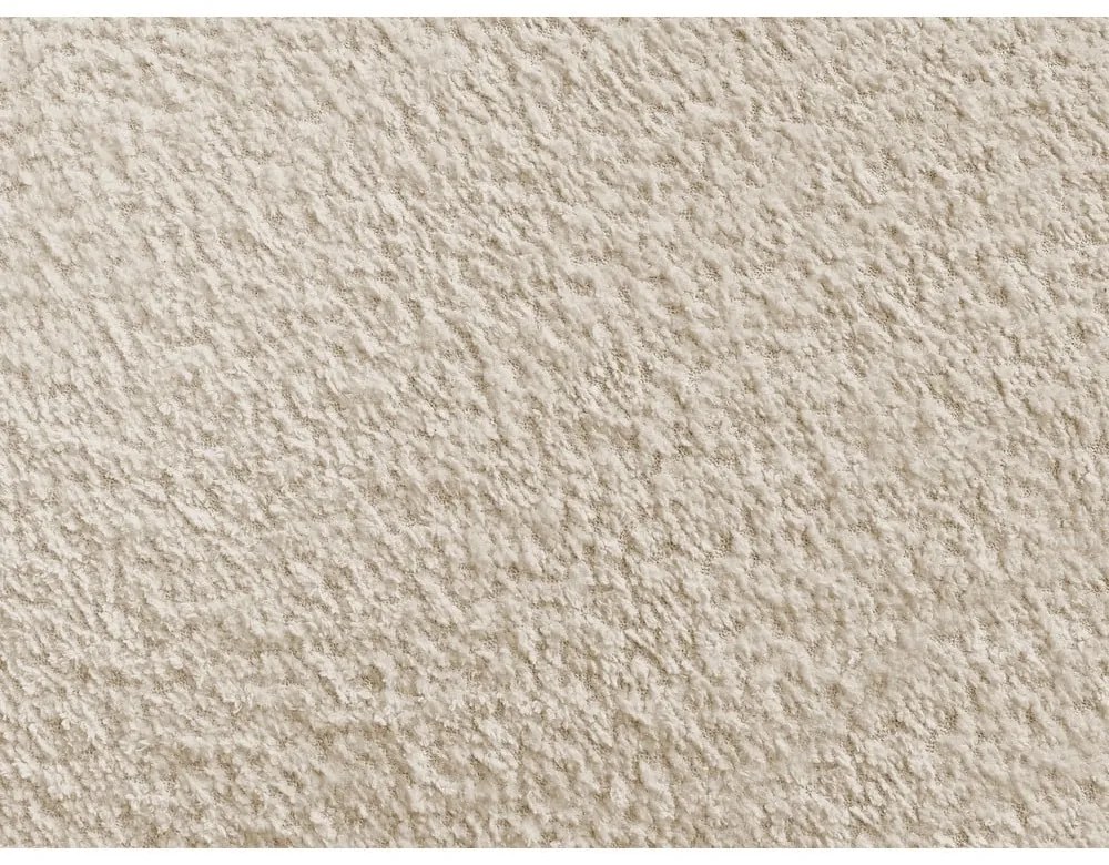 Beżowa ławka z materiału bouclé – Bobochic Paris