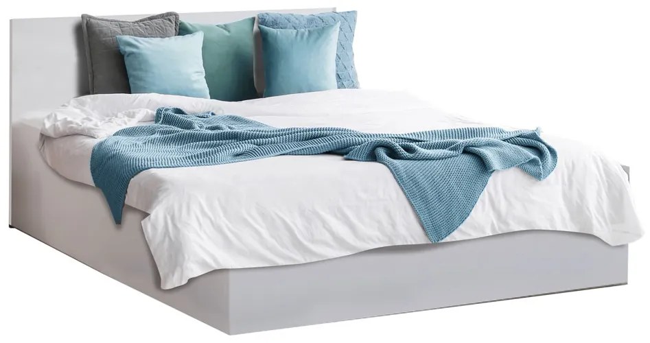 Łóżko  SOFIA 120 x 200 cm, białe Stelaż: Ze stelażem listwowym rolowanym, Materac: Materac Coco Maxi 20 cm