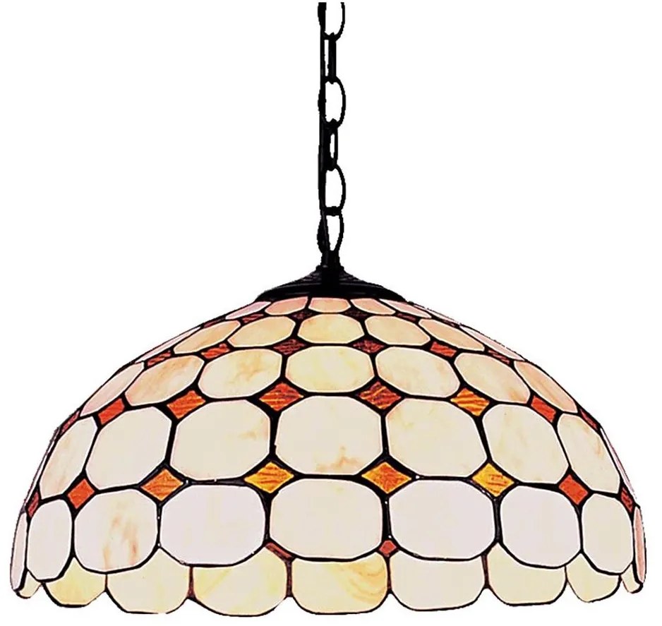 Prezent 100 - Lampa wisząca TIFFANY 100 2xE27/60W/230V