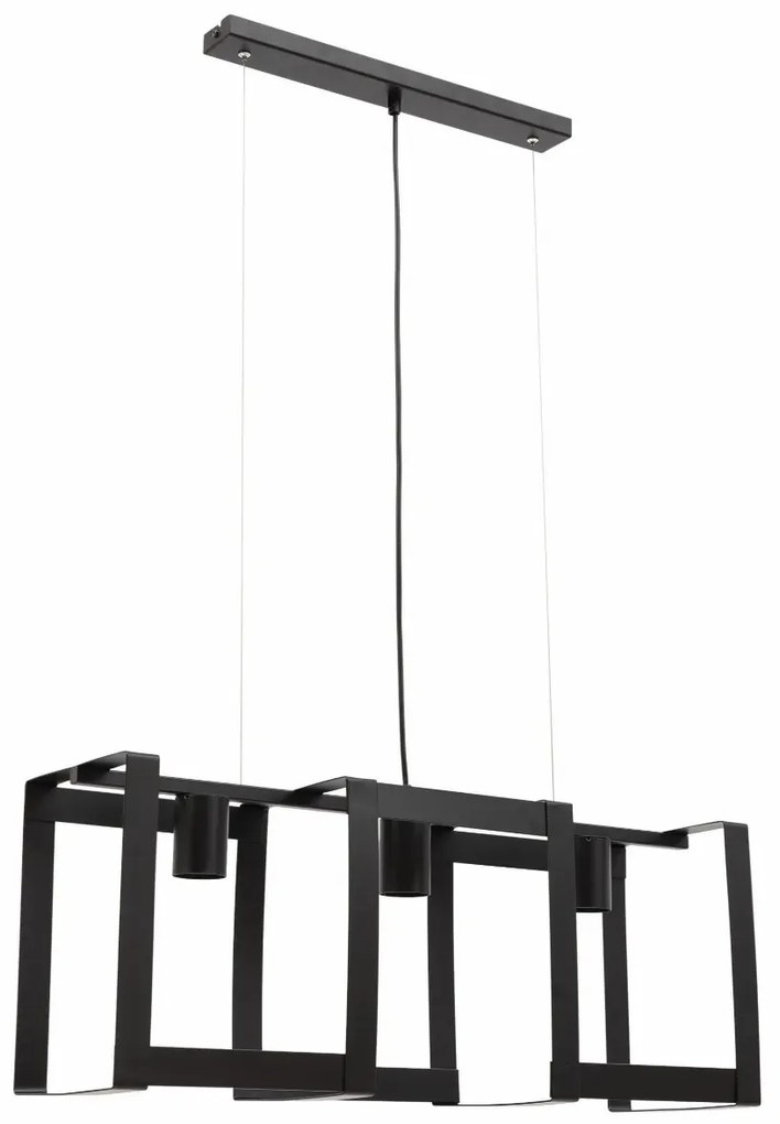 Lampa wisząca GIORRI II czarna ELTAP