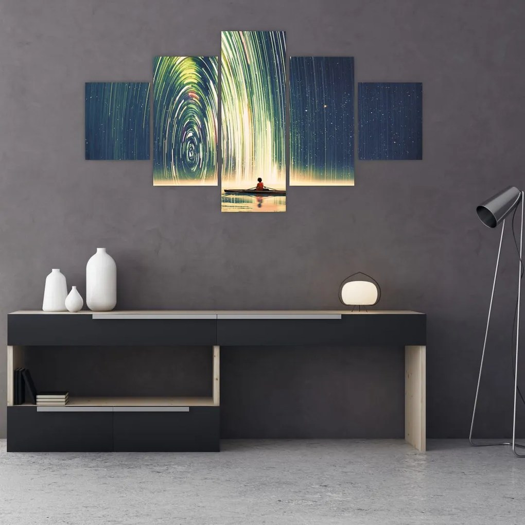 Obraz - Centrum wszechświata (125x70 cm)