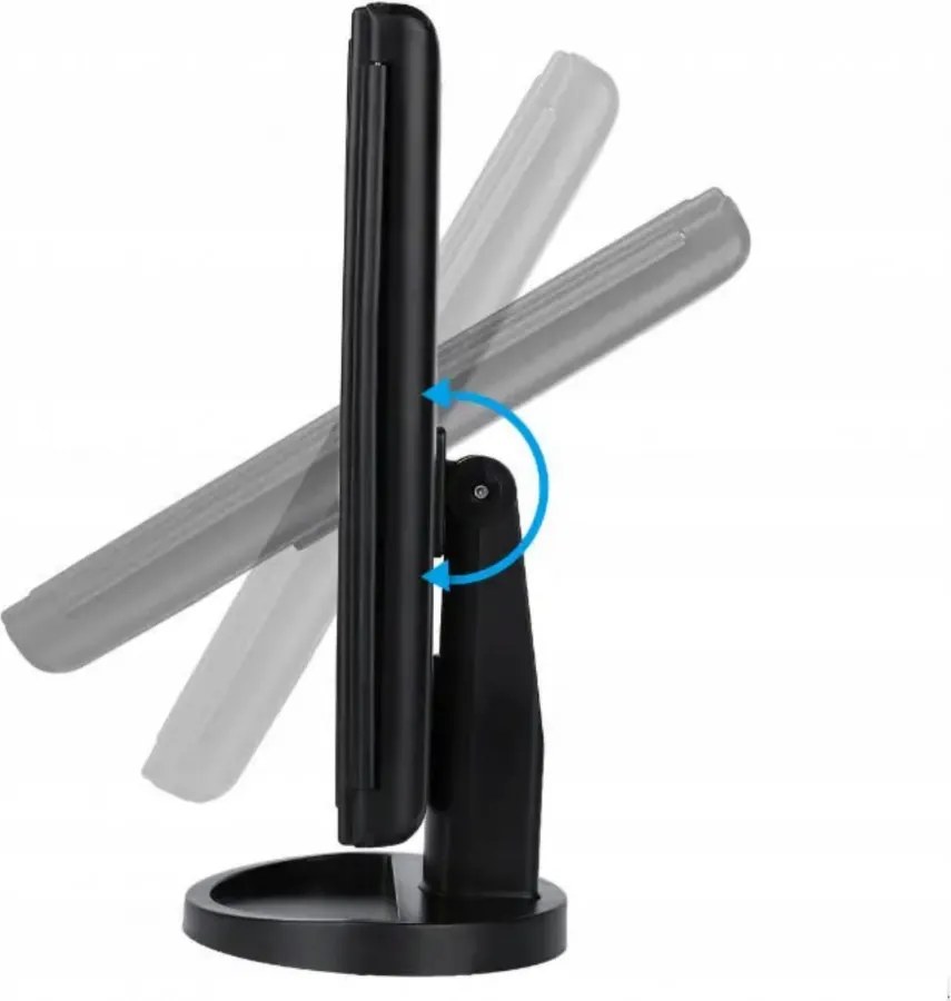 Lusterko Do MAKIJAŻU Powiększające 3X Kosmetyczne PODŚWIETLANE LED | VOLAN