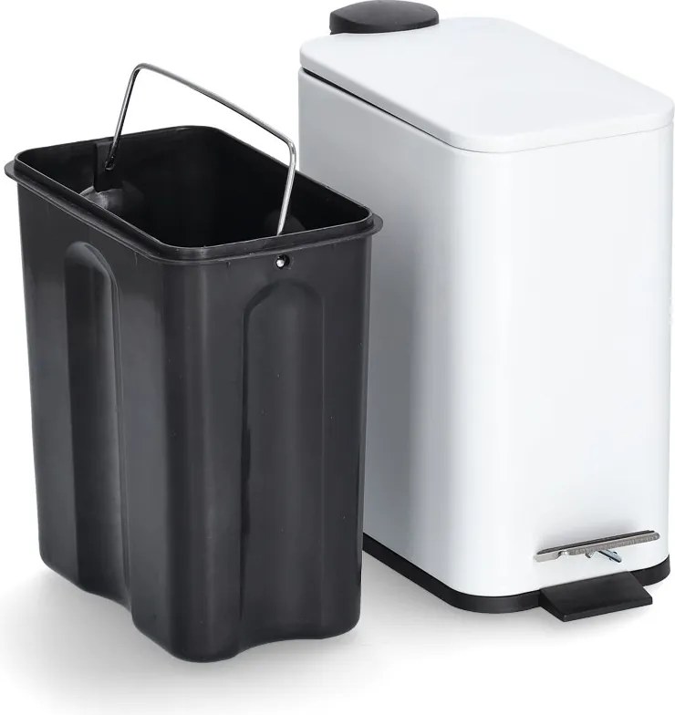 Kosz  łazienkowy z pedałem, 5 litrów