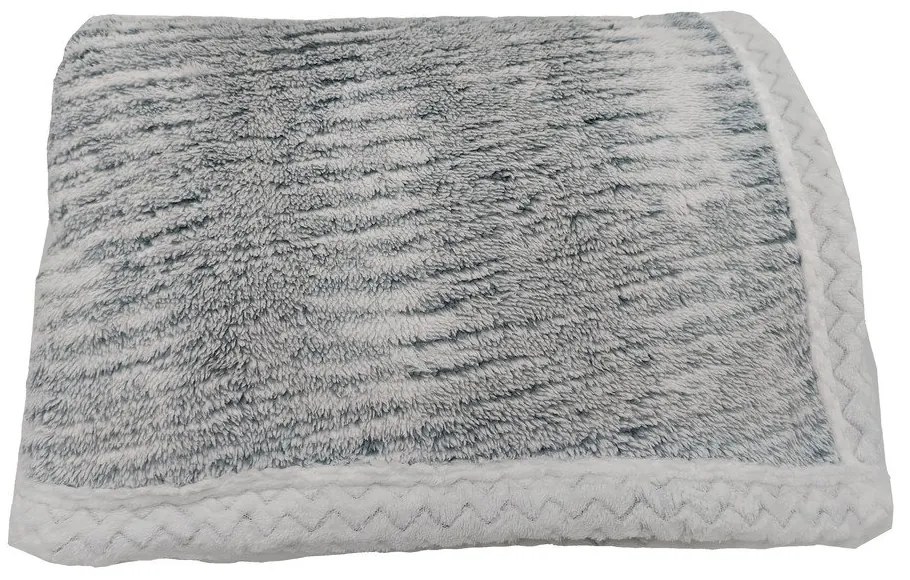 Szary koc z materiału sherpa 150x200 cm Marble – My House