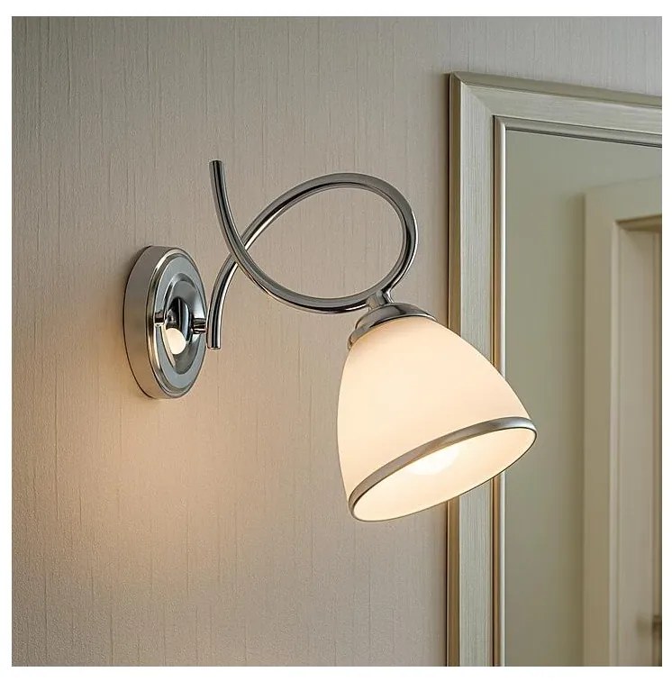 Brilagi - Kinkiet FRED 1xE27/60W/230V chrom błyszczący