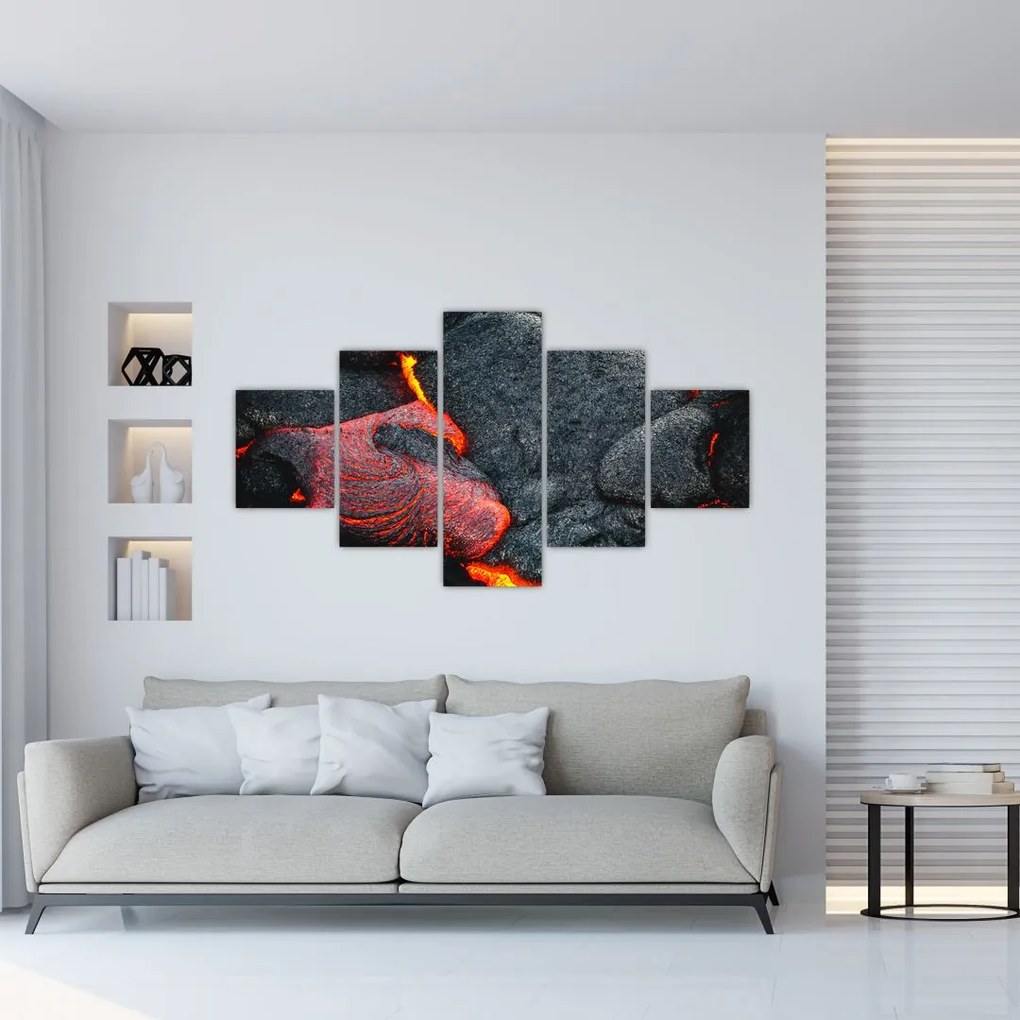 Obraz - Lawa (125x70 cm)