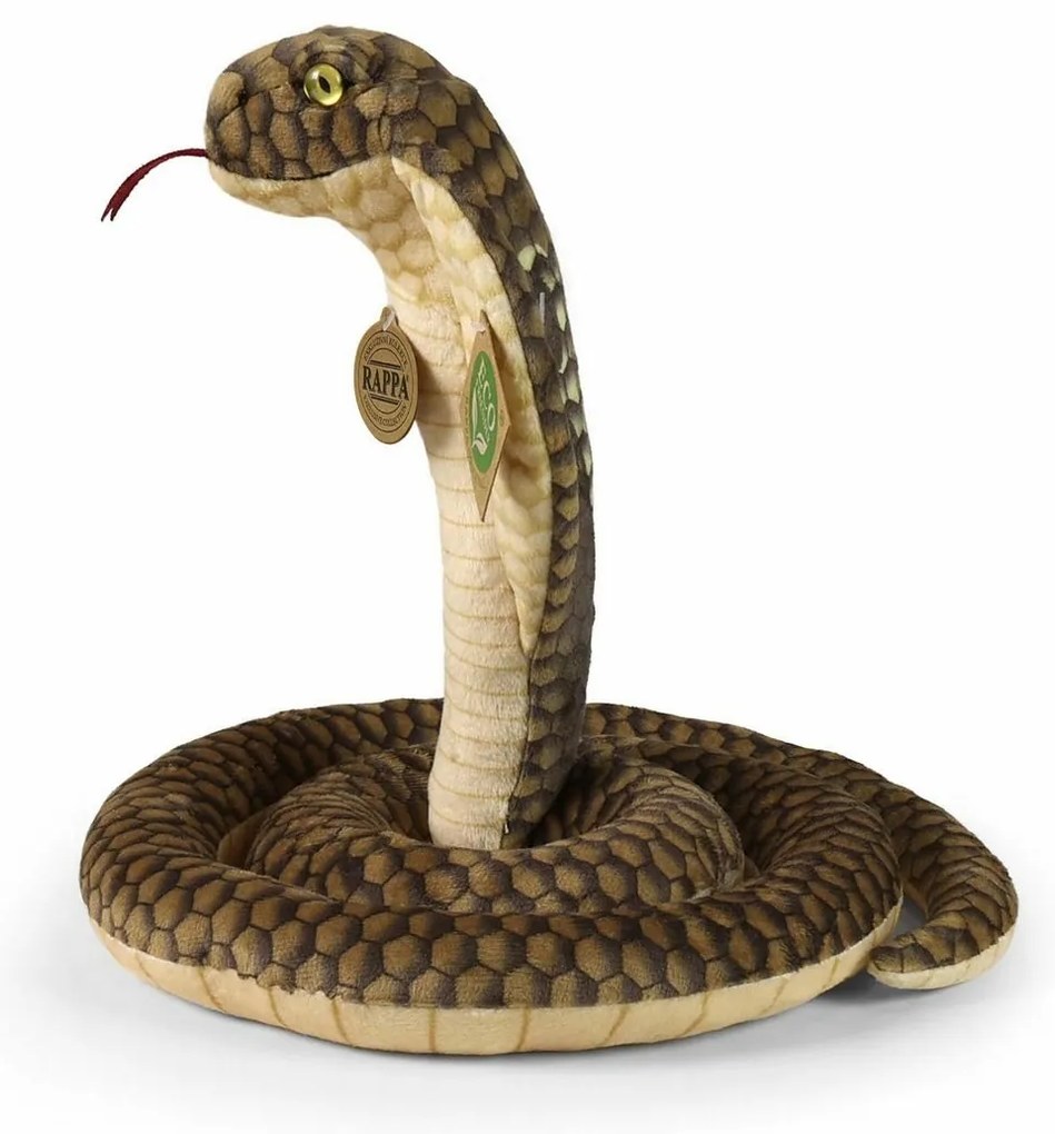 Rappa Pluszowy wąż kobra 127 cm ECO-FRIENDLY
