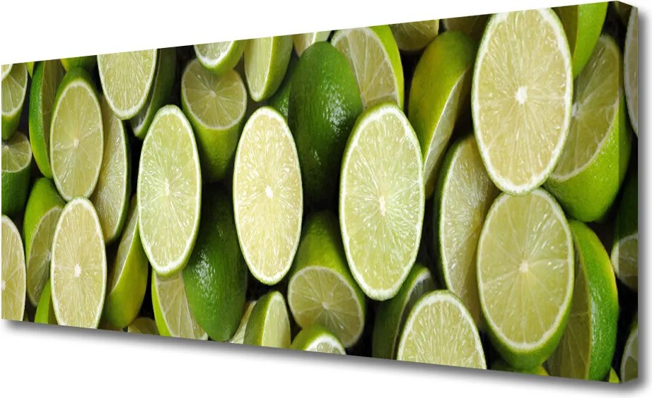 Obraz canvas na ścianę Orzeźwiający Plaster Limonki