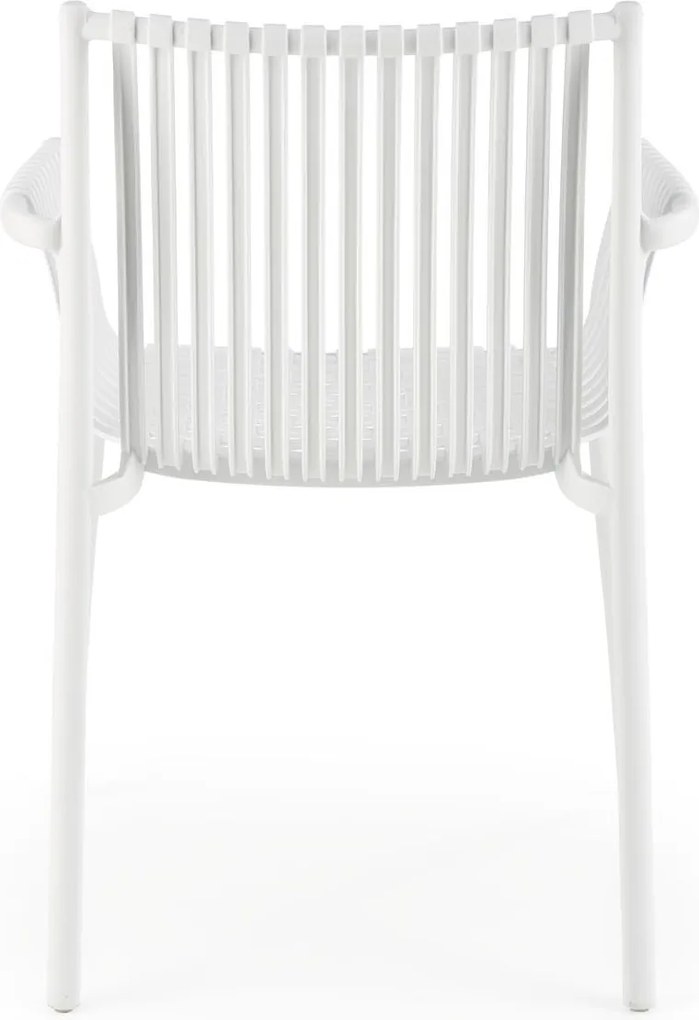 Sztaplowane krzesło ogrodowe z podłokietnikami K492