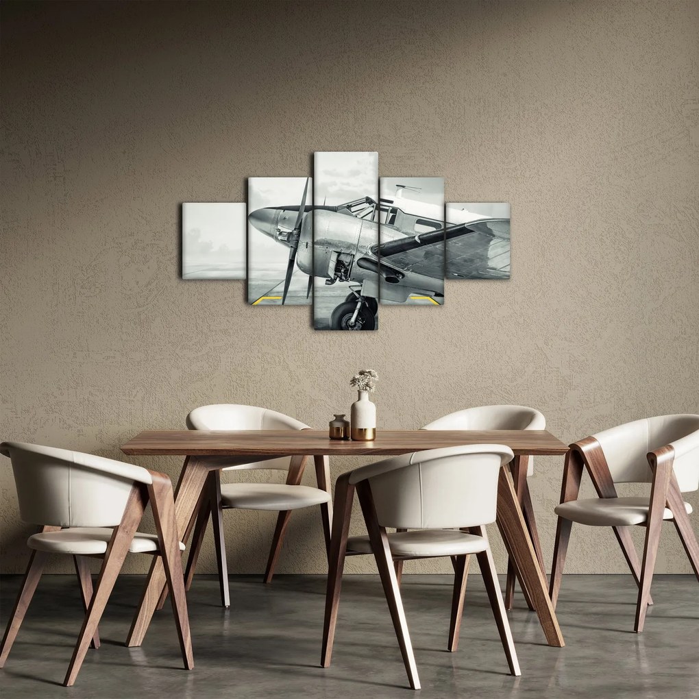 Obraz - Samolot (125x70 cm)