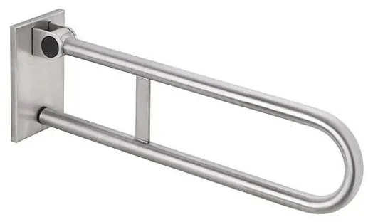 Uchwyt uchylny 12x22,5 cm stal nierdzewna/srebrny