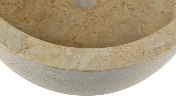 DIVERO Umywalka nablatowa z naturalnego kamienia Venedig