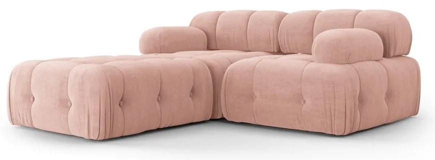 Jasnoróżowy narożnik Ferento – Cosmopolitan Design
