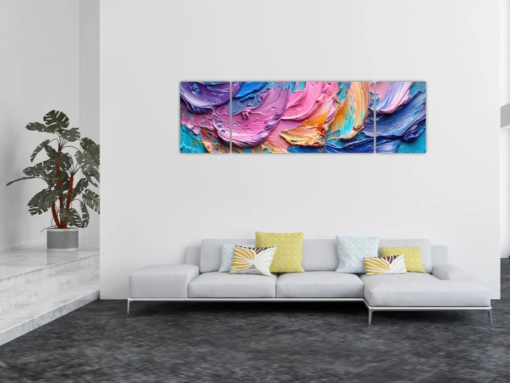 Obraz - Malarstwo olejne (170x50 cm)