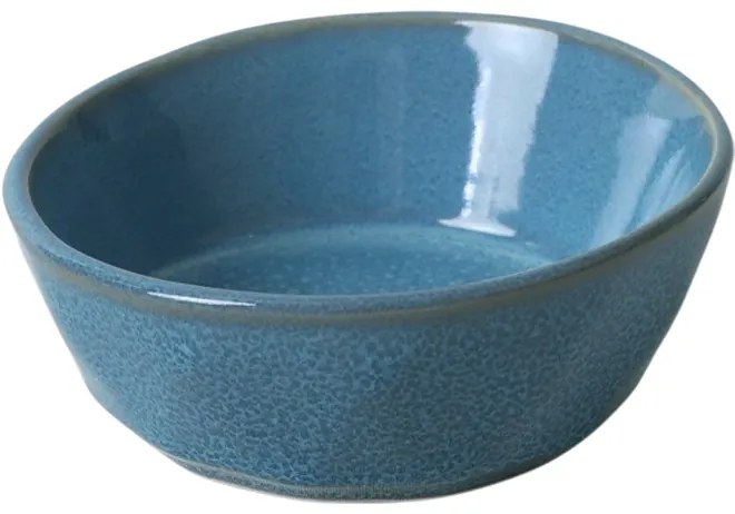 Zestaw 6 misek kamionkowych Facetta 12 cm, turkusowy