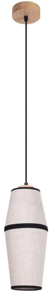 Spot-Light 1691074 - Lampa wisząca na przewodzie AMIGO 1xE27/25W/230V dąb