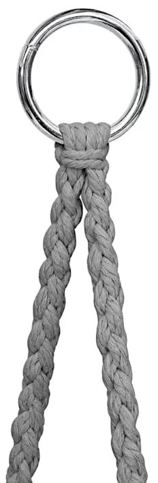 Wiszący fotel hamakowy szary Z0-A98